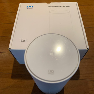 UQ ホームルーター　L01 Wi-Fi 
