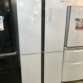 Haier Global Series ハイアール 468Lガラストップ4ドア冷蔵庫 JR-NF468A