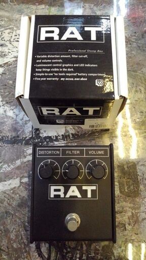 【店舗同時販売中】PROCO　RAT2　ギタリストなら持って損なし【店頭ご来店購入限定】