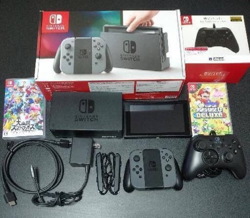 Nintendo Switch ＋3ソフト ＋有線コントローラー