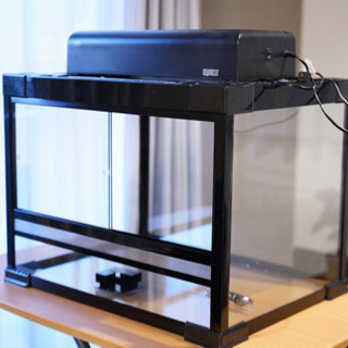 受付停止中】飼育ケージ（ガラス製）