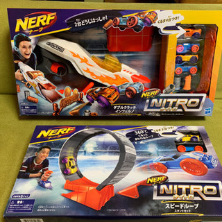 新品🌟NERF NITRO ダブルクラッチインフェルノ＆スピード...