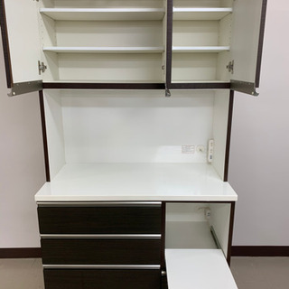 301-372 ニトリ　カップボード　食器棚　キッチンボード