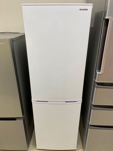 冷蔵庫 アイリスオーヤマ IRIS OHYAMA KRD162-W 2018年製 2D 162L 中古品