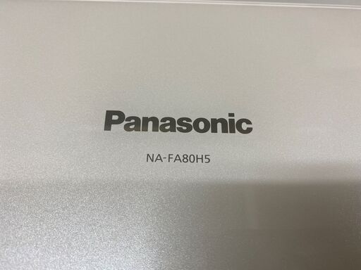 洗濯機 パナソニック Panasonic NA-FA80H5 2018年製 8.0kg 中古品