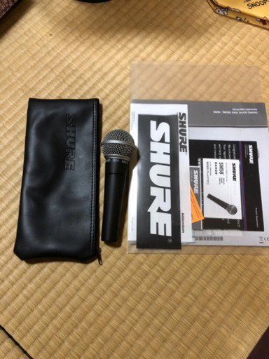 SHURE SM58マイク、スタンド(値下げ