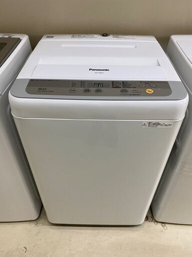 洗濯機 パナソニック Panasonic NA-F50B10 2017年製 5.0kg 中古品