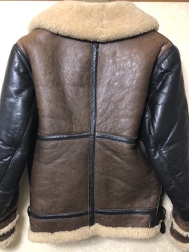 USA製 ScooterスクータームートンレザージャケットタイプB3 USED