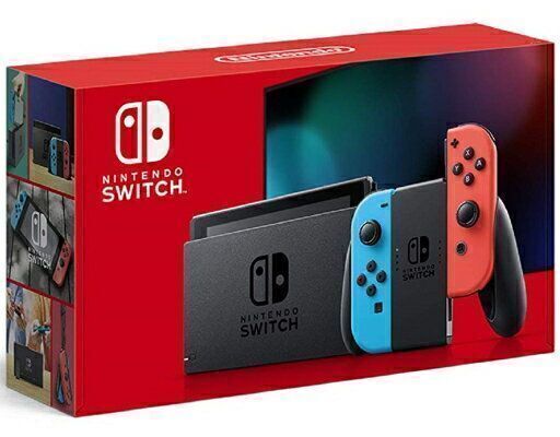 【新品未開封】Nintendo Switch HAD-S-KABAA JOY-CON(L) ネオンブルー/(R) ネオンレッド バッテリー強化版