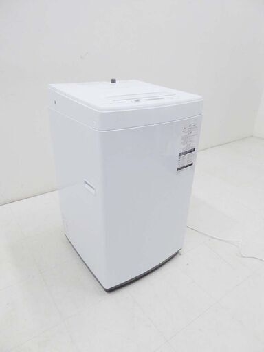 美品 TOSHIBA 東芝 保証付 2019年製 パワフル洗浄 AW-45M7 洗濯機 4.5キロ