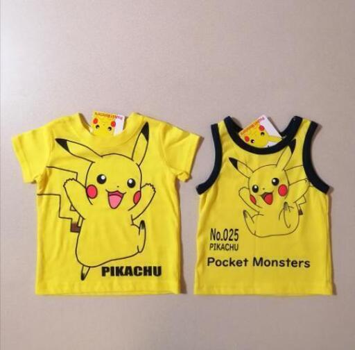 新品 ポケットモンスター ピカチュウ ノースリーブ 半袖tシャツ 80cm ひまわり 滝谷のキッズ 用品 子供服 の中古あげます 譲ります ジモティーで不用品の処分