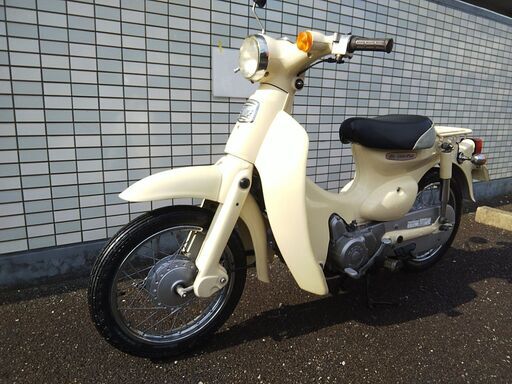 【売約】低走行！リトルカブ セル付き 4速ミッション！ バージンベージュ！2000年モデル！整備済み！すぐ乗れる！ ウーバーイーツ UberEats