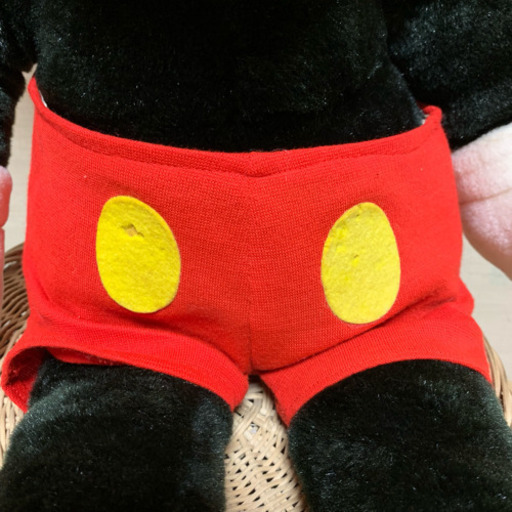 ディズニー ミッキー ぬいぐるみ レア ヴィンテージ ウォルト 
