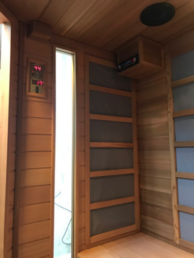 未使用未開封保管品】ホームサウナ 4人用 単相200V