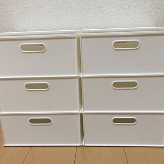 ニトリ 収納ケース Nインボックス W クォーター ホワイト 他 ケース まとめ売り 中古美品 Mdr 三島の収納家具 収納ケース の中古あげます 譲ります ジモティーで不用品の処分