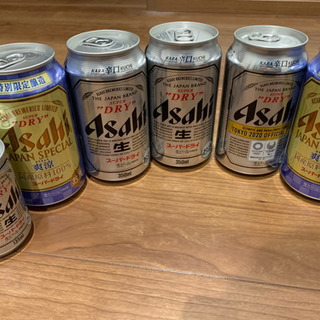 アサヒスーパードライ 6缶(1缶は135ml）
