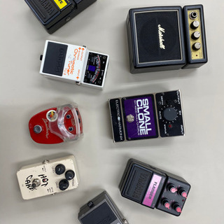 エフェクター7点セット➕マーシャルミニアンプ※ホットケーキもあります！