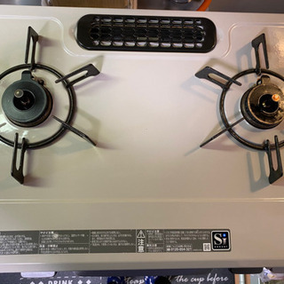 ガスコンロ リンナイ RT64JH7S-CR プロパンガス用(LPG)左大バーナー 左  