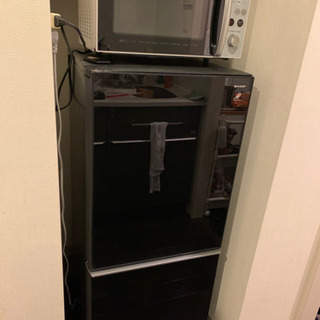 冷蔵庫シャープSJ-GD14C-B　