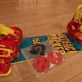 スノーボード【ROME】・バインディング【BURTON】セット★