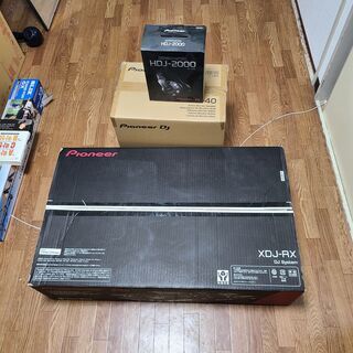 XDj-RX + DM40 + HDJ2000 + REKORDBOX