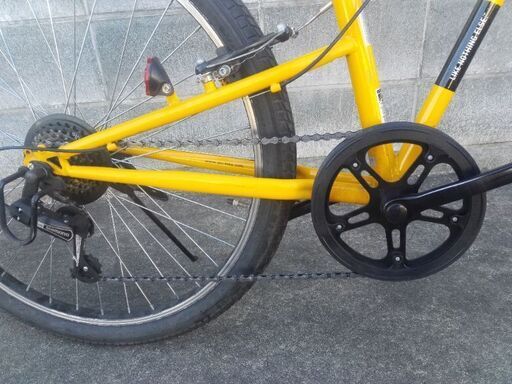 HUMMER マウンテンバイク 26インチ 6段変速 イエロー 配送無料