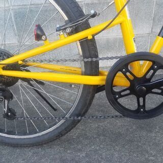 HUMMER マウンテンバイク 26インチ 6段変速 イエロー 配送無料
