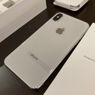 決定しました】iPhoneX シルバー 64GB simフリー