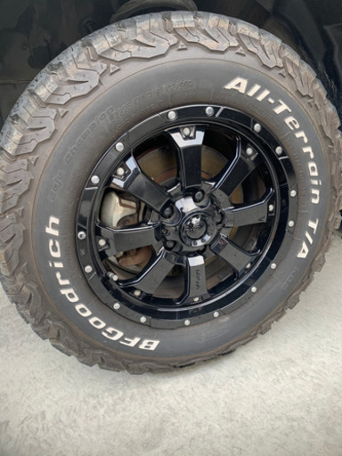 MKW MK-46 BFグットリッチ235/70 R16 タイヤ♪デリカD5など 美品 デリカD5 MKW MK-46 7J5穴 グッドリッチ 235/70-16 - メルカリ