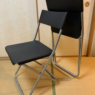 IKEA イケア 折りたたみイス　折り畳み椅子 2脚セット