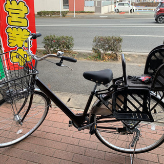 美品 ウエルビーサイクル 27インチ 子供乗せ自転車 シマノ6段ギア搭載