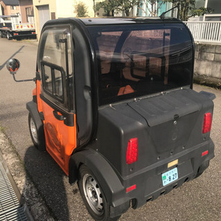 電気ミニカー タケオカ ダウンタウンガール スタッドレスタイヤ&自賠責付き