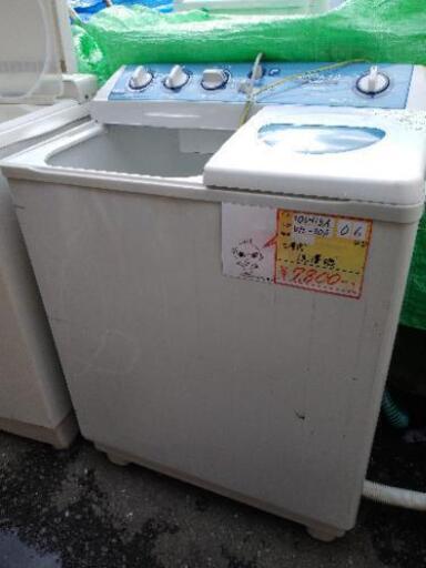 人気商品　二層式洗濯機