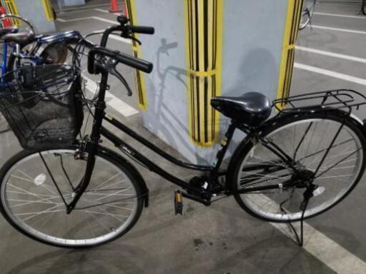 値下げ12000円→10000円　26インチ　自転車(黒)