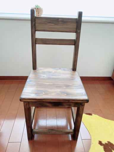 【職人手作りのPCチェア】温もりのあるハンドメイドの木の椅子