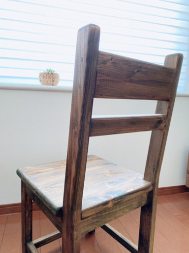 【職人手作りのPCチェア】温もりのあるハンドメイドの木の椅子