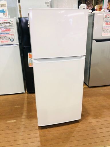 【管理IR012612-104】ハイアール 2017年 JR-N121A 121L 2ドア冷凍冷蔵庫