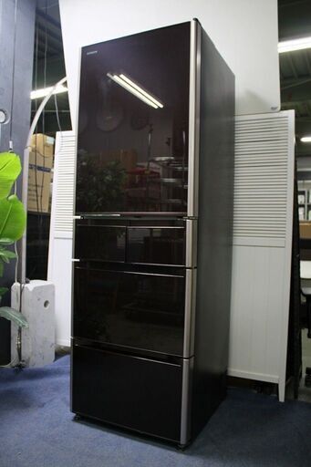 R2574) HITACHI 日立 R-S4200D XT 真空チルドFS クリスタルドア 冷蔵庫