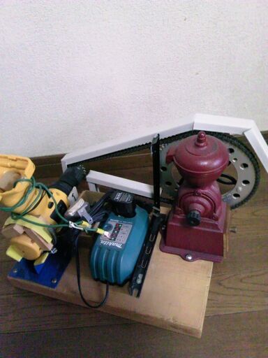 電動コ－ヒ－ミル自作品