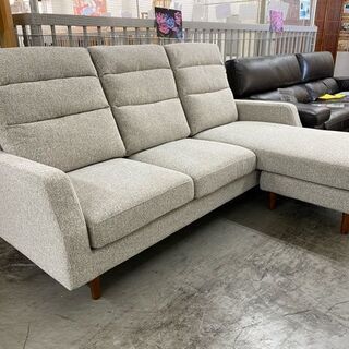 商談中』【愛品館 江戸川店】EUCAS カウチソファ ３Pソファ ソファ ID ...
