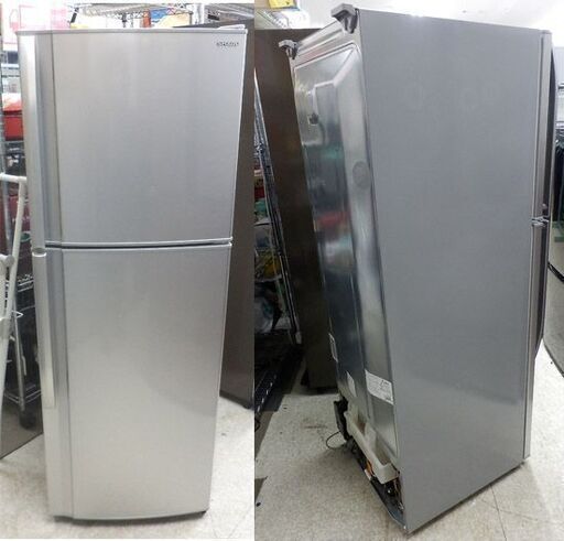 ▶冷蔵庫 228L 2010年製 シャープ SJ-23S-S 200Lクラス SHARP 2ドア シルバー系 ペイペイ対応 札幌市西区西野 ▷冷蔵庫 228L 2010年製 シャープ SJ-23S-S 200Lクラス SHARP 2ドア