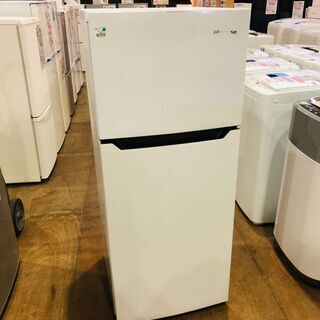 【管理IR012348-105】ハイセンス 2017年 HR-B12A 120L 2ドア冷凍冷蔵庫の画像