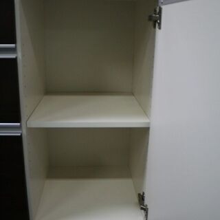 R2599) PAMOUNA 中古パモウナ キッチンカウンターMO-S1400R-3 ブラウン ブルモーション 2017年製! 食器棚 店頭取引大歓迎♪