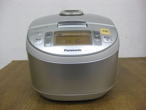 Panasonic パナソニック スチームIHジャー 炊飯器 炊飯ジャー5.5合 SR-SY103J 2014年製 シルバー 難あり
