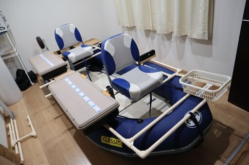 早い者勝ち！ 艤装済み ゴムボート アクアマリーナ クラシック300 ハードフロア仕様