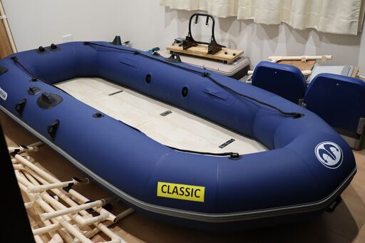 早い者勝ち！ 艤装済み ゴムボート アクアマリーナ クラシック300