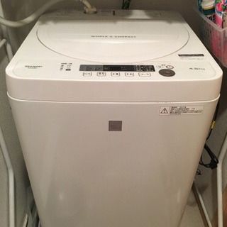 【ご購入様決定！】SHARP 全自動洗濯機(ES-G4E5) 4...