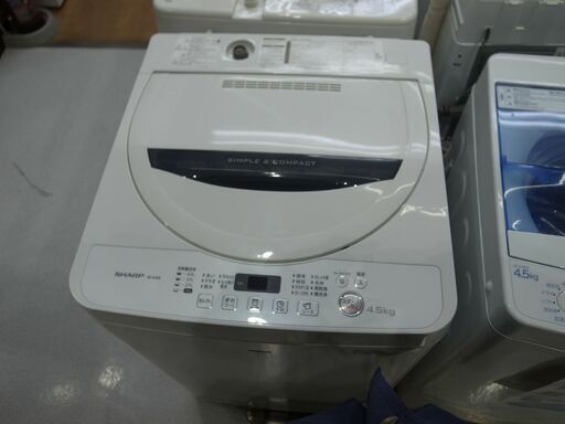 シャープ4.5kg洗濯機 ES-G4E3 2016年製【モノ市場 知立店】41