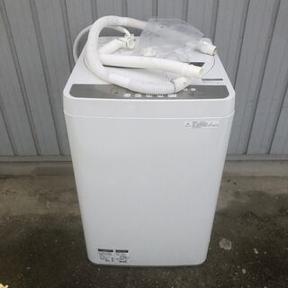 【SHARP】シャープ 全自動洗濯機 4.5kg ES-GE4B...