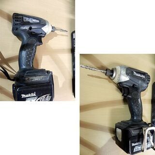 マキタ 14.4V 充電式インパクトドライバ TD132DRFXB バッテリー2個付 札幌市 白石区 東札幌